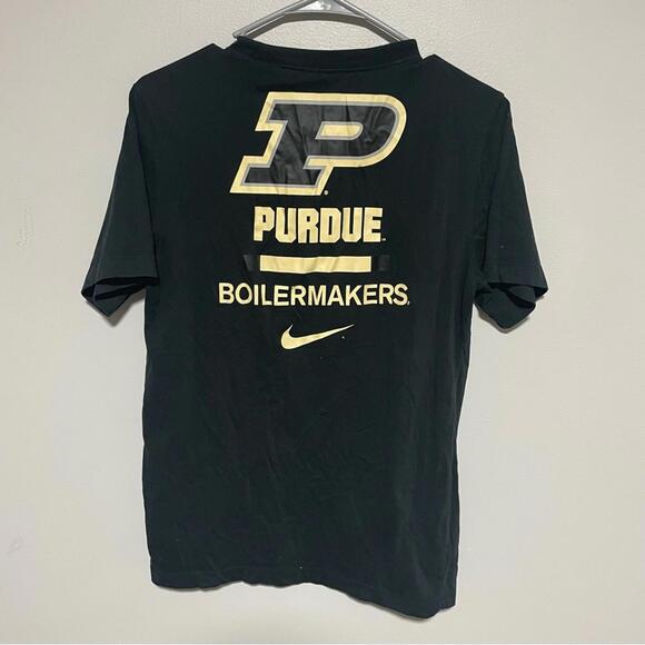 Nike Purdue Black Graphic Men's T-Shirt size small - Picture 3 of 3
